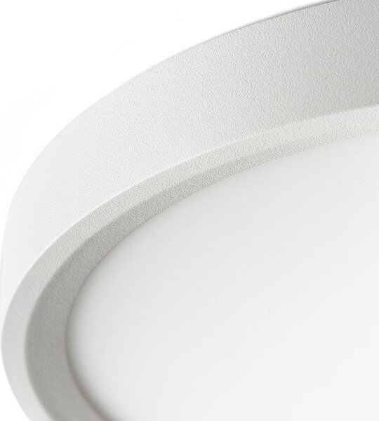 LANA 23 přisazená bílá plast 230V LED 18W 3000K 4000K 6000K - RED - DESIGN RENDL