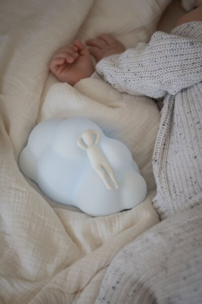 Noční lampička s barevným světlem Cloud Off-White