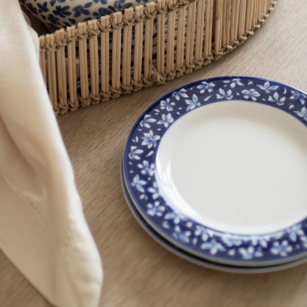Porcelánový talíř Dahla Blue 15 cm