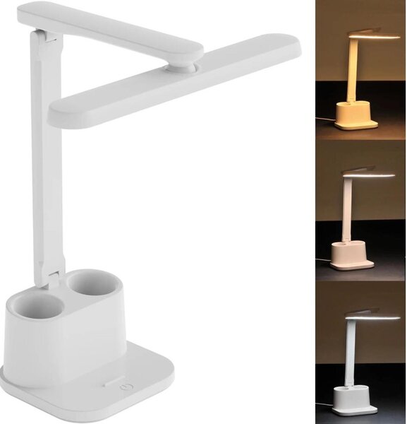 LED Stmívatelná dotyková stolní lampa BARI LED/6W/230V bílá