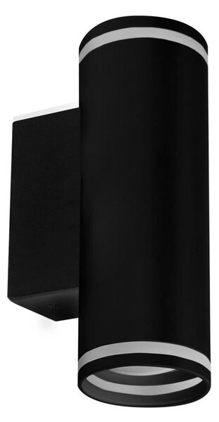 Nástěnné bodové svítidlo PARIS 2xGU10/10W/230V IP20 černá