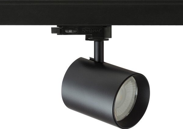 IRIS 7 pro tříokr. lištu černá 230V LED 10W 24° 3000K - RED - DESIGN RENDL