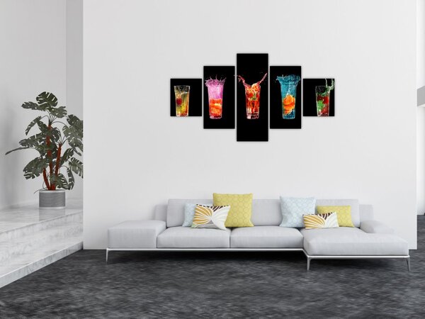 Obraz nápojů (125x70 cm)