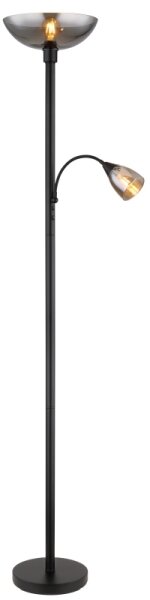 Globo 58903 - Stojací lampa BLADE 1xE27/60W/230V + 1xE14/40W