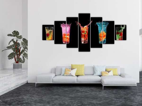 Obraz nápojů (210x100 cm)