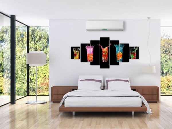 Obraz nápojů (210x100 cm)