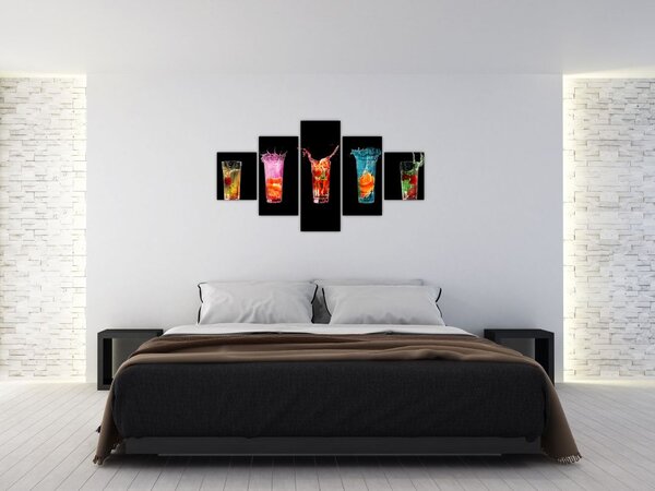 Obraz nápojů (125x70 cm)
