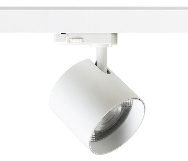 IRIS 9 pro tříokr. lištu bílá 230V LED 12W 24° 3000K - RED - DESIGN RENDL