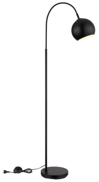 Globo 24779B - Stojací lampa BENNO 1xE27/60W/230V černá
