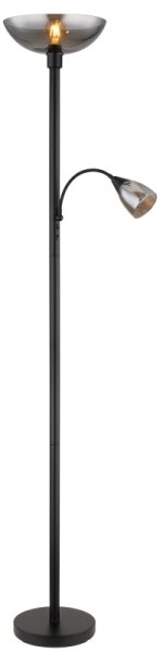 Globo 58903 - Stojací lampa BLADE 1xE27/60W/230V + 1xE14/40W