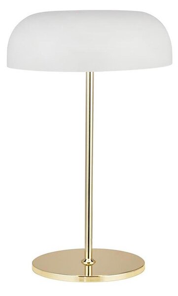 Searchlight EU60707WH - Stolní lampa HANOVER 2xE14/7W/230V bílá/zlatá