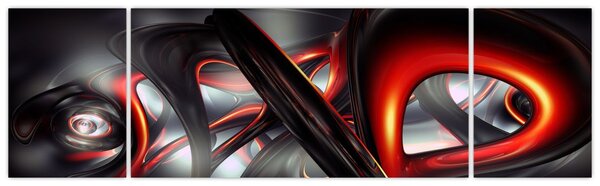 Obraz abstrakce (170x50 cm)