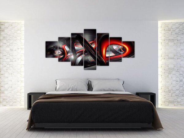 Obraz abstrakce (210x100 cm)