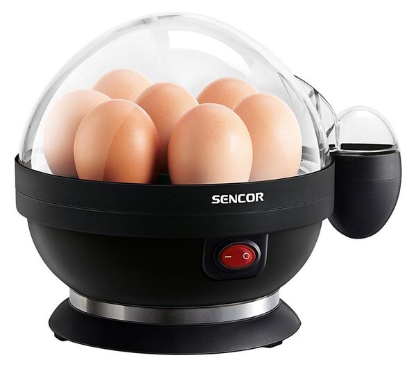 Sencor - Vařič vajec 320-380W/230V černá