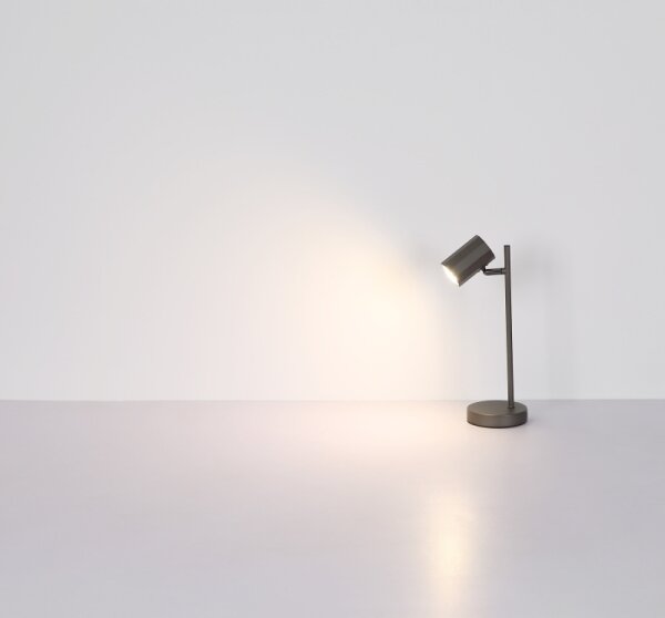 Globo 57918TB - Stolní lampa JAMES 1xGU10/5W/230V černá