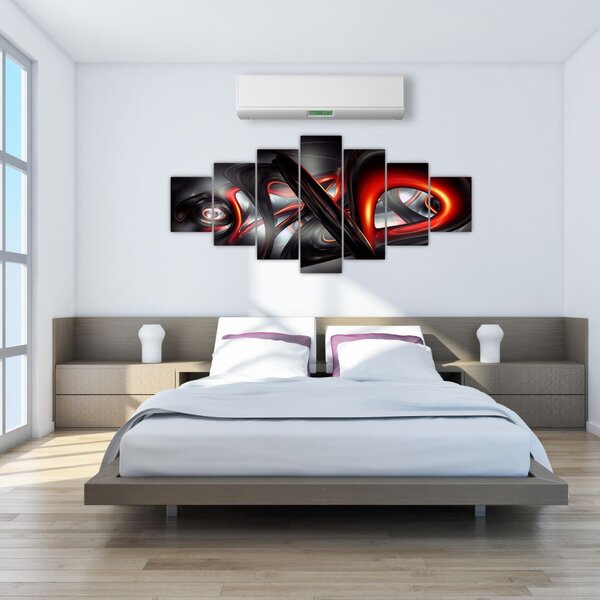 Obraz abstrakce (210x100 cm)