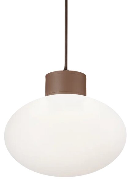 Ideal Lux Venkovní závěsné svítidlo CLIO MSP1, pr.28cm, IP44 Barva: Šedá