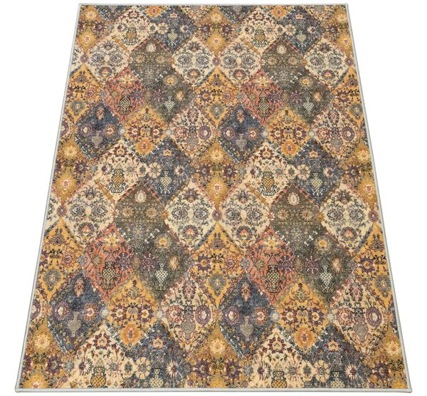 Kobercový ráj Kusový koberec smyčkový Modern Classic béžový šedý Rozměr: 100x150 cm