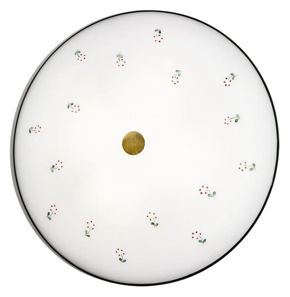 Kolarz 731.U14.4.70- Stropní svítidlo NONNA 4xE27/60W/230V pr.54 cm zelená/mosaz