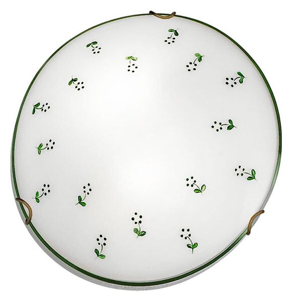 Kolarz 731.13.4.21 - Stropní svítidlo NONNA 3xE27/60W/230V pr. 50 cm zelená