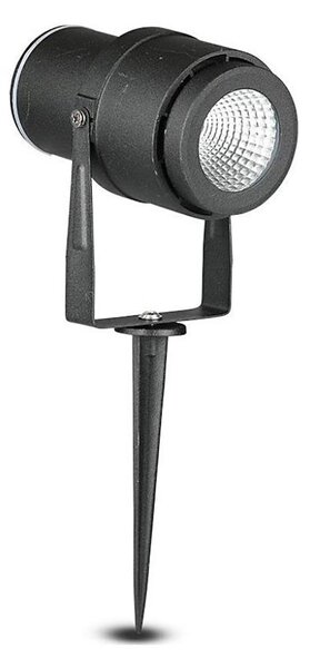 LED Venkovní lampa LED/12W/100-240V IP65 černá - zelené světlo