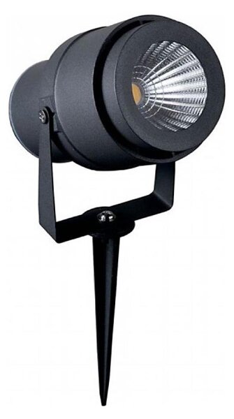 LED Venkovní lampa LED/12W/100-240V IP65 3000K šedá