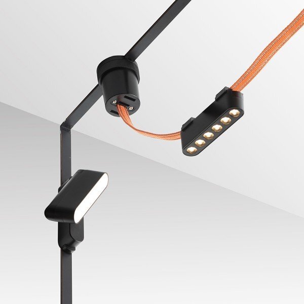 RED R14321 OXONIA 11 náklopná pro systém VEGA/WAVE černá 24V LED 6W 110° 3000K 4000K 6500K - RED - DESIGN RENDL