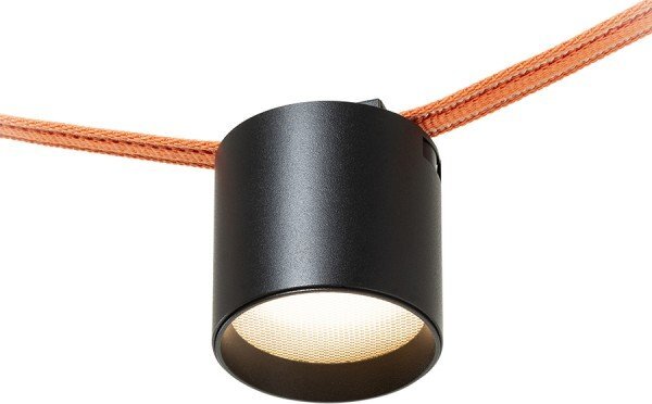 RED R14316 CODI pro systém VEGA/WAVE černá 24V LED 6W 110° 3000K 4000K 6500K - RED - DESIGN RENDL