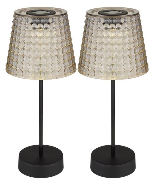 Globo 36634-2S - SADA 2x LED Solární svítidlo SOLAR LED/0,06W/3V IP44 šedá