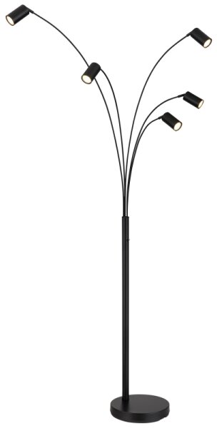 Globo 57910-5S - Stojací lampa ROBBY 5xGU10/35W/230V