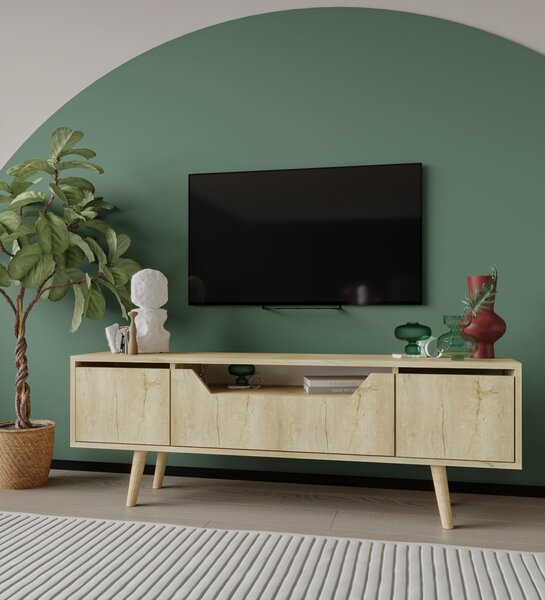 TV skříňka Romia (dub safírový). Akce -25%