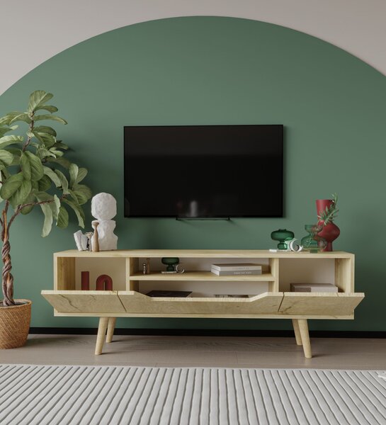TV skříňka Romia (dub safírový). Akce -25%