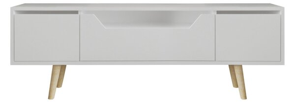 TV skříňka Romia (bílá). Akce -25%