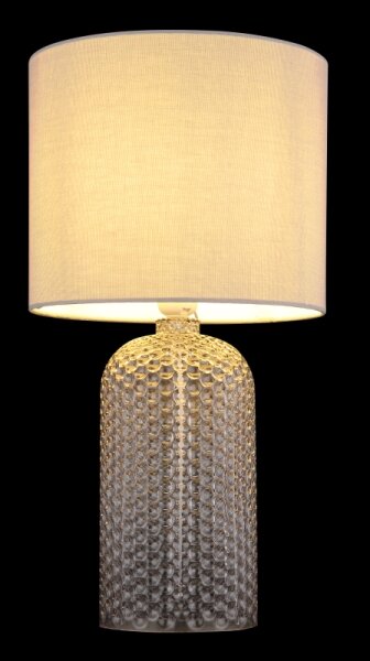 Globo 21735G - Stolní lampa SOFIA 1xE27/60W/230V šedá