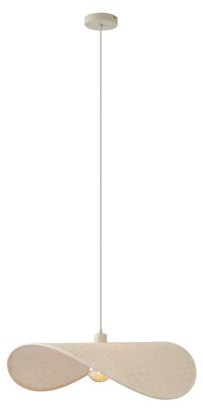 Moderní závěsná lampa béžová 65 cm - Hat