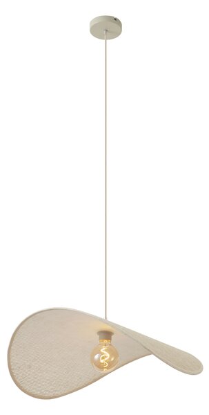 Moderní závěsná lampa béžová 65 cm - Hat