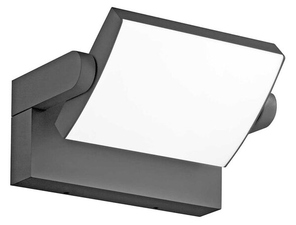 Ideal Lux - LED Venkovní nástěnné svítidlo SWIPE LED/21W/230V antracit