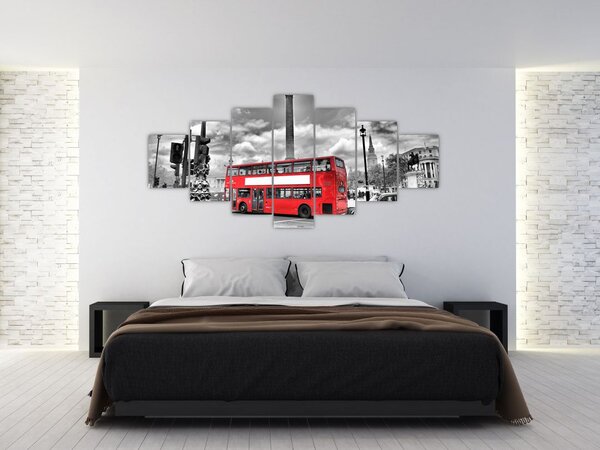 Obraz - Trafalgar Square (210x100 cm)
