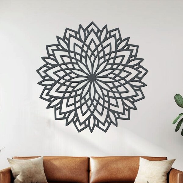 Mandala DOBRÉ NÁLADY | Rozměry (cm): 40x40 | Zvolte barvu dekoru: Černá
