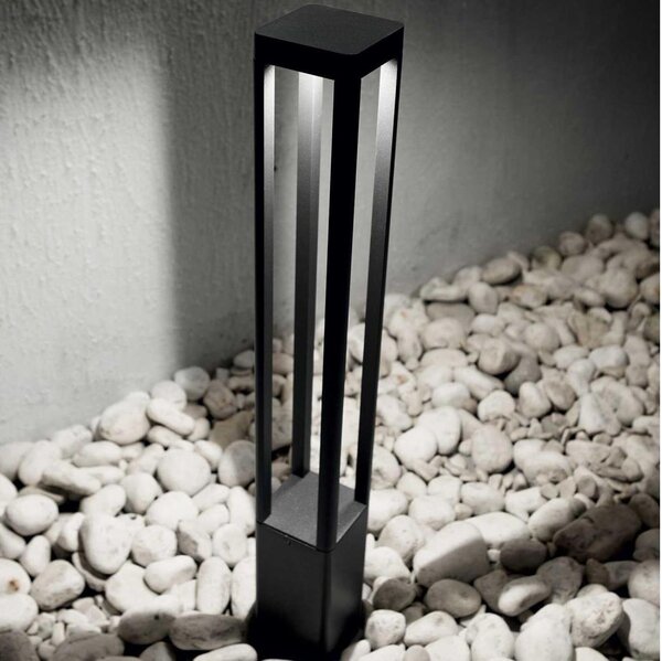 Ideal Lux - LED Venkovní lampa TIFONE LED/8,5W/230V 65,5 cm IP65 antracit