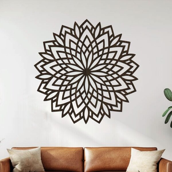 Mandala DOBRÉ NÁLADY | Rozměry (cm): 40x40 | Zvolte barvu dekoru: Černá