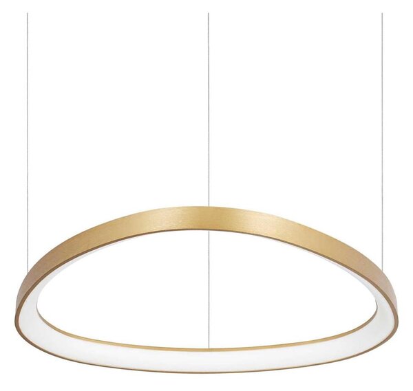 Ideal Lux - LED Stmívatelný lustr na lanku GEMINI LED/48W/230V pr. 61 cm zlatá