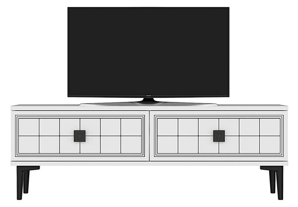 TV stolek/skříňka Yutta (bílá). Akce -26%