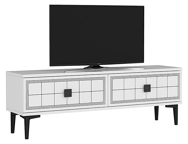 TV stolek/skříňka Yutta (bílá). Akce -26%