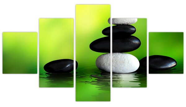Obraz - Kameny k relaxaci (125x70 cm)