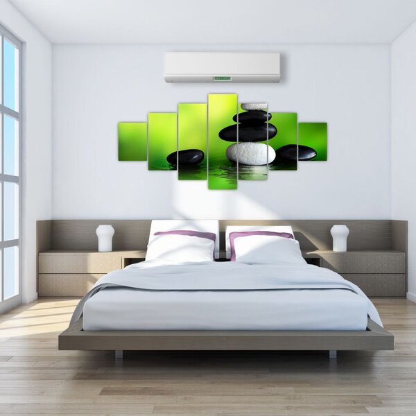 Obraz - Kameny k relaxaci (210x100 cm)