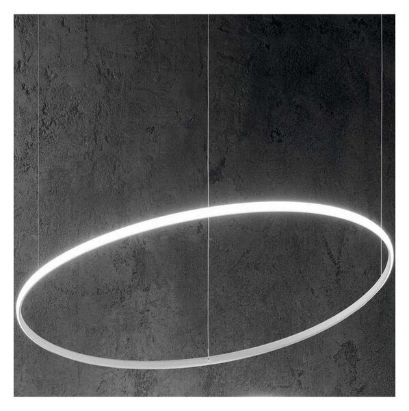 Ideal Lux - LED Lustr na lanku HULAHOOP LED/28W/230V 3000K pr. 61 cm CRI 90 bílá