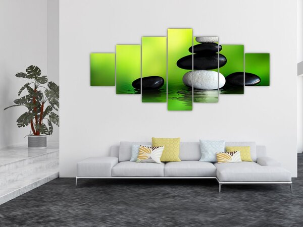 Obraz - Kameny k relaxaci (210x100 cm)
