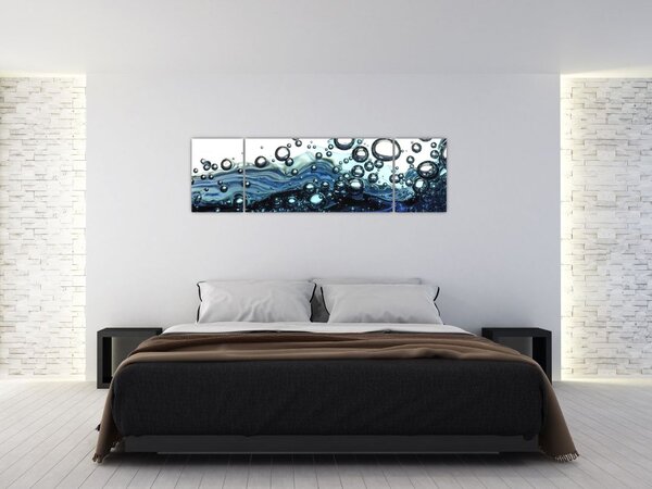 Obraz bublinek (170x50 cm)