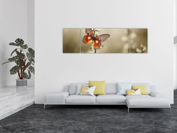 Obraz motýla (170x50 cm)